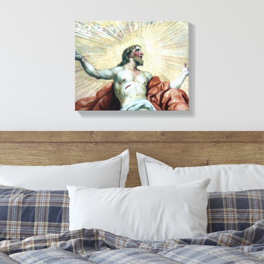 jesus aura Leinwand (Insitu (Schlafzimmer))