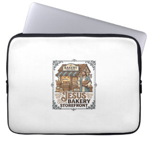Jesus Bäckerei Schaufenster Jesus Bäckerei Schaufe Laptopschutzhülle