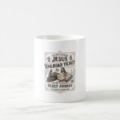 Jesus Bahnticket Reise Jesus Bahnticket Kaffeetasse (Mittel)