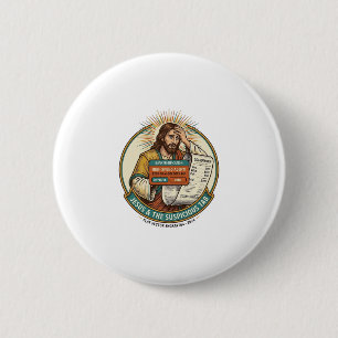 Jesus Bankkarte blockiert Verdächtige Bar Tab Frau Button