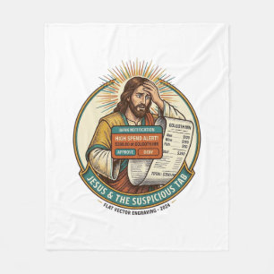 Jesus Bankkarte gesperrt Verdächtige Bar Tab Betru Fleecedecke