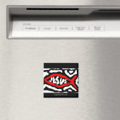 Jesus Banner gotGod316.com Magnet (In Situ (Geschirrspüler))