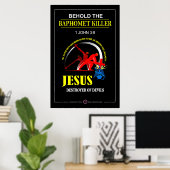 Jesus - Baphomet Killer Poster (Heimbüro)