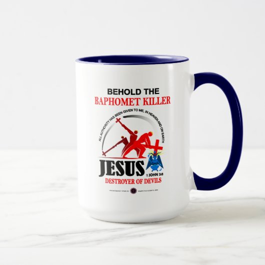 Jesus: Baphomet Killer Tasse (Rechts)