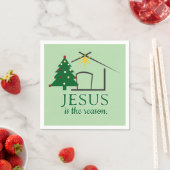 Jesus basiert auf dem Glauben der Vernunft Serviette (Beispiel)