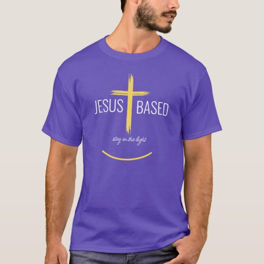 Jesus basiert T-Shirt (Vorderseite)