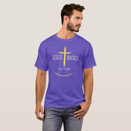 Jesus basiert T-Shirt (Vorne ganz)