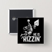 Jesus Basketball Er ist Rizzin' Lustig Christlich