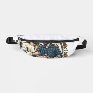 Jesus Bauhandwerk Berufsshirt Christliches Grafik_ Bauchtasche