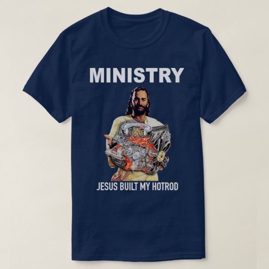 Jesus baute mein Hotrod T-Shirt (Design vorne)