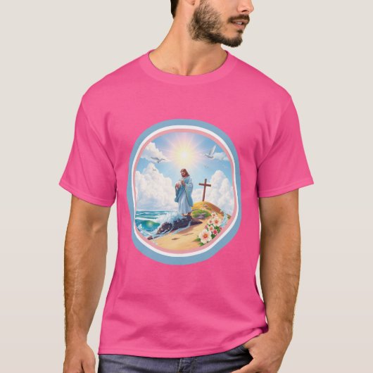 Jesus Beach T-Shirt (Vorderseite)
