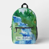 Jesus Bedruckter Rucksack (Vorderseite)