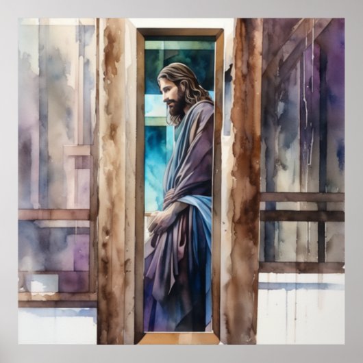 Jesus begehrt seine Bestimmung Poster (Vorne)