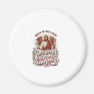 Jesus-Behindertenhilfe-T-Shirt Inspiration Magnet