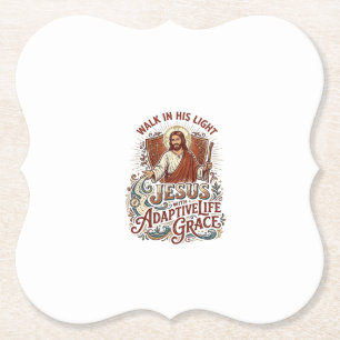 Jesus-Behindertenhilfe-T-Shirt Inspiration Untersetzer