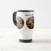 Jesus bei der Gethsemane-Tasse Reisebecher (Vorderseite Links)