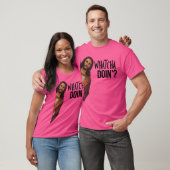 Jesus beobachtet Meme T-Shirt (Unisex)