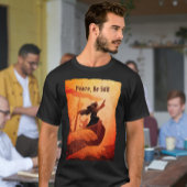Jesus beruhigt den Sturm | Bibel Verse Black T-Shirt