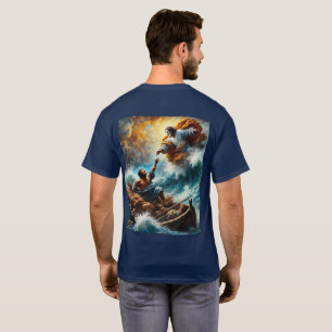 Jesus beruhigt den Sturm - Der Glaube Inspiriert T T-Shirt