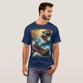 Jesus beruhigt den Sturm - Der Glaube Inspiriert T T-Shirt (Vorne ganz)