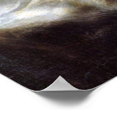 Jesus beruhigt den Sturm im Meer von Galiläa Poster (Ecke)