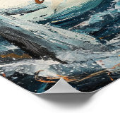 Jesus beruhigt den Sturm Poster (Ecke)