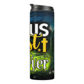 Jesus: Bestes Geschenk für alle Zeiten Thermosbecher (Nach rechts gedreht)