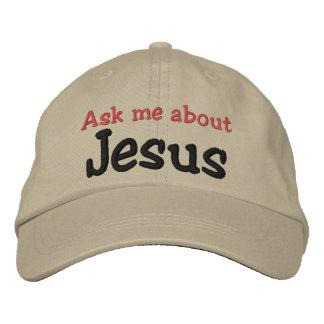 Jesus Bestickte Baseballkappe