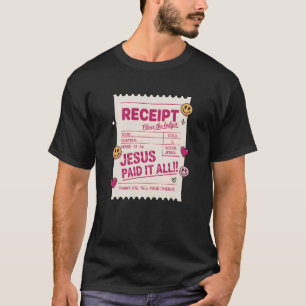 Jesus bezahlte es alles, Gastcheck Christian T-Shirt