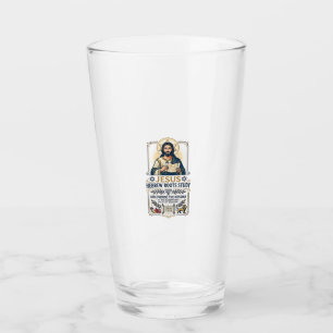 Jesus Bibel Sprachen Hebräisch Griechisch Nerd-Shi Glas