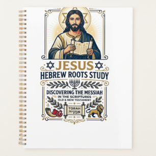 Jesus Bibel Sprachen Hebräisch Griechisch Nerd-Shi Planer