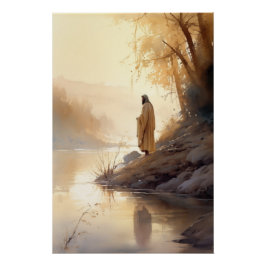 jesus, bible art, christian poster