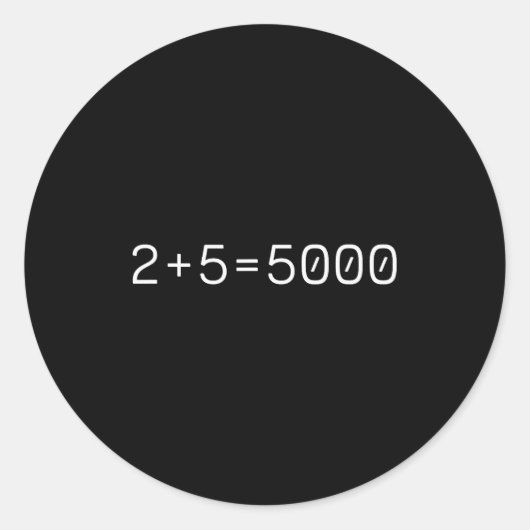 Jesus Bible Verse 2 Fishes 5 Breads Feed 5000 Scri Runder Aufkleber (Vorderseite)