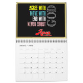Jesus Bible Zitate und Redewendungen Kalender (Jan 2026)