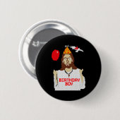 Jesus Birthday Boy Christmas Essential T Shirt Button (Vorne & Hinten)