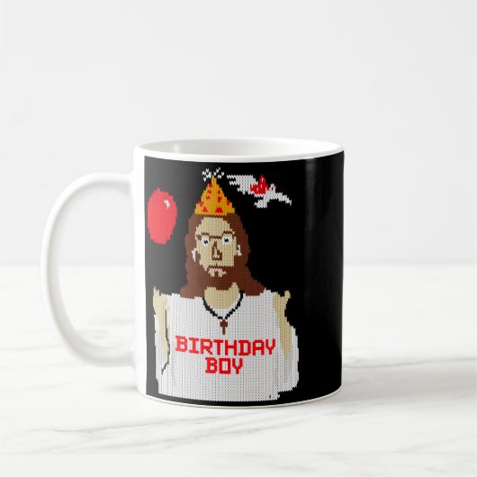 Jesus Birthday Boy Christmas Essential T Shirt Kaffeetasse (Links)
