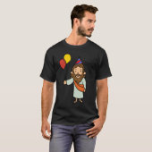 Jesus Birthday Boy Weihnachten T-Shirt (Vorne ganz)