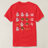 Jesus Birthday Math Lehrer Spaß XMas Reihenfolge O T-Shirt (Design vorne)