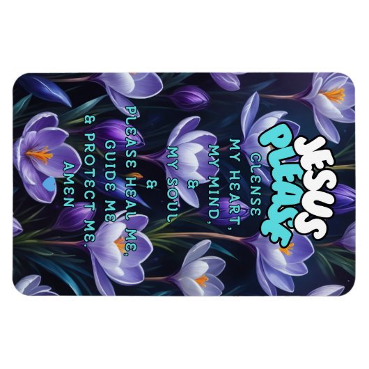 Jesus bitte... magnet (Horizontal)