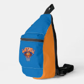 JESUS - Blau und Orange Crossbody Bag (Rechte Ecke)