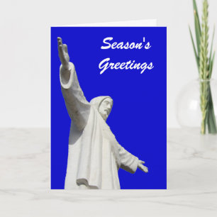 jesus blauer Weihnachten