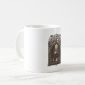 Jesus Bleiglas Jesus Bleiglas Kathedrale Kaffeetasse (Vorderseite Links)