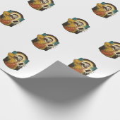 Jesus blendet die maximale Helligkeit des Telefons Geschenkpapier (Ecke)