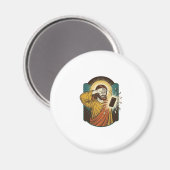 Jesus blendet die maximale Helligkeit des Telefons Magnet (Vorderseite/Rückseite)