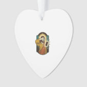 Jesus blendet die maximale Helligkeit des Telefons Ornament (Vorderseite)
