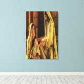 Jesus Blessing Wrapped Canvas Leinwanddruck (Insitu (Holzboden))