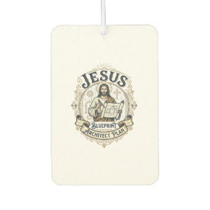Jesus Blueprint Architekt Plan Jesus Blueprint Arc Autolufterfrischer