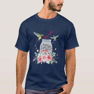 Jesus Blume Hummingbird Faith Christlich Way Maker T-Shirt
