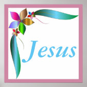 JESUS BLUME RIBBON POSTER (Vorne)