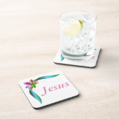 JESUS BLUME RIBBON UNTERSETZER (Rechte Seite)